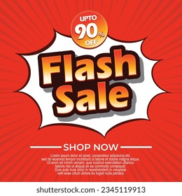 Black friday limited offer banner with flat design Free Vector