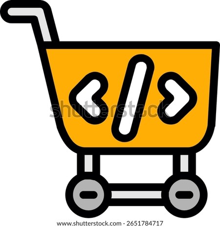 Black Friday Line Filled Icon Design