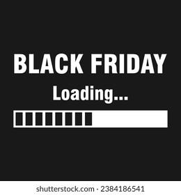 Black Friday loading flyer poster social media post design