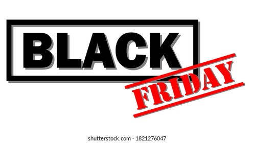Etiqueta de diseño del logo del Viernes Negro, colorida