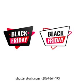 Black Friday Logo Vector 2 Options