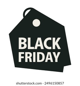 Black Friday logo Vector Illustration