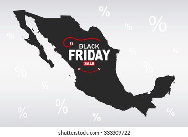Black Friday Map - Mexico