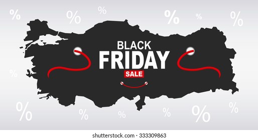 Black Friday Map - Turkey