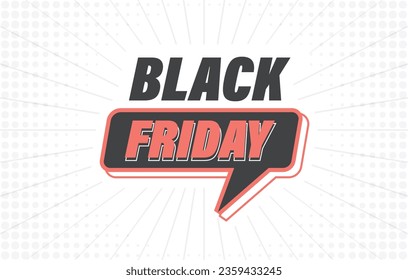 Black Friday modern background sale with abstract vector background