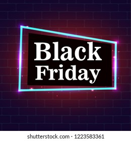 Abstract Modern Black Friday Sale Background Stock Vector (Royalty Free ...