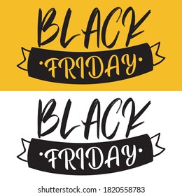 Black Friday - New 2020 Typografie & Calligrafy T-Shirt-Design
