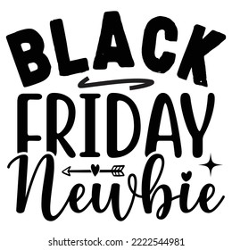 Black Friday Newbie vector file