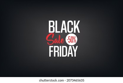 Black Friday and Black November tags. white and red letters under a black gradient background made for sales offer and black friday offers offering discount 50% 75% 80% and others.