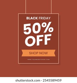 Anuncio de oferta de Black Friday, Vector de Descarga gratis, Plantilla editable