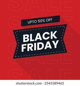 Anuncio de oferta de Black Friday, Vector de Descarga gratis, Plantilla editable