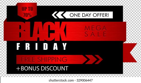 Black Friday offer banner template