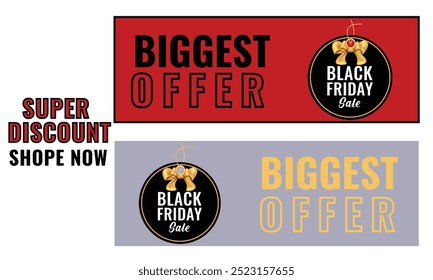 Black Friday Offer Sale Banner