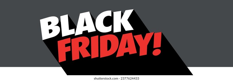 Black friday on dark background