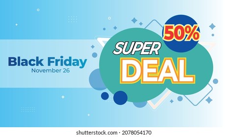 black friday on November 26 business brochure flyer banner design horizontal template vector, cover presentation abstract, modern publication poster and flag-banner.