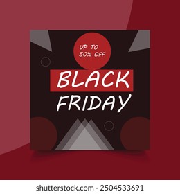 black Friday post design template