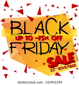 Black friday poster