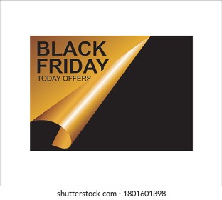 Black Friday Poster or banner background Vector illustration EPS10