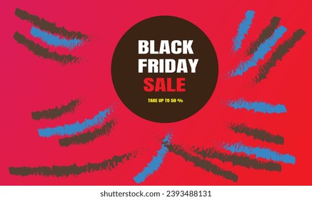black Friday poster banner background stylish 