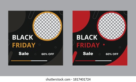 Black Friday Poster or banner with concept.Vector illustration EPS10