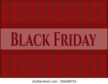 Afiche o tarjeta del Viernes Negro