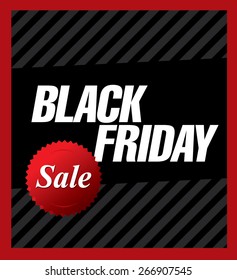 Black friday poster. Sale