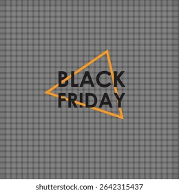Black Friday Poster Sale with vector abstract