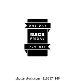 Black Friday poster stiker