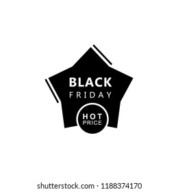 Black Friday poster stiker