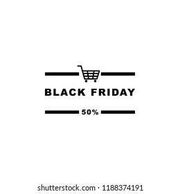 Black Friday poster stiker