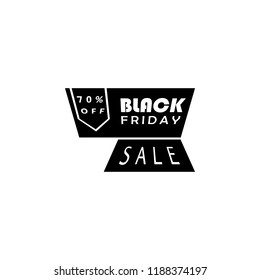 Black Friday poster stiker