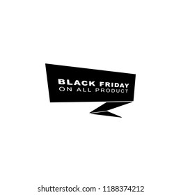 Black Friday Poster Stiker