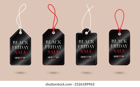 Black Friday price tag banner.50% off.