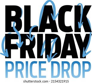 Black Friday Prime Drop Fall Headline For Retail Ads In The Fall Sale Process 