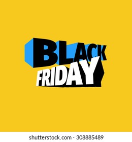 Black friday promo | Vector illustration