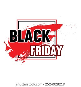 Imagen de promoción del Black Friday. Diseño de Ilustración vectorial