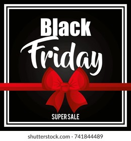 black friday promotion label