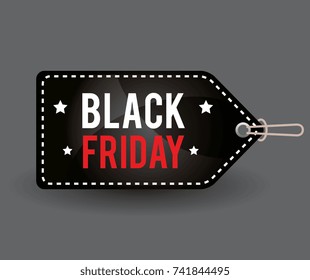 black friday promotion label