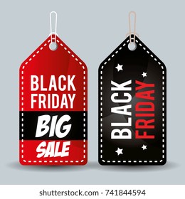 black friday promotion label