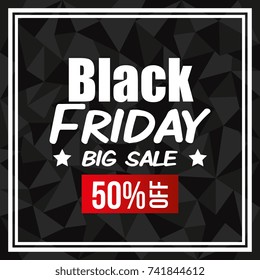 black friday promotion label