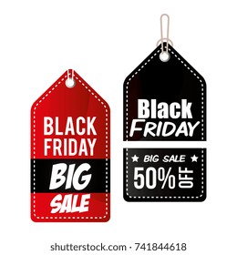 black friday promotion label