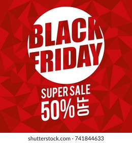 black friday promotion label