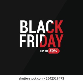Banner promocional de venda da Black Friday 