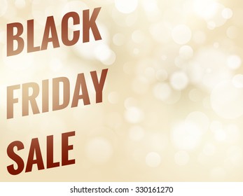 Black Friday ribbon design element. EPS 10 vector file included