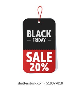 Black Friday Sale 20 pct Label