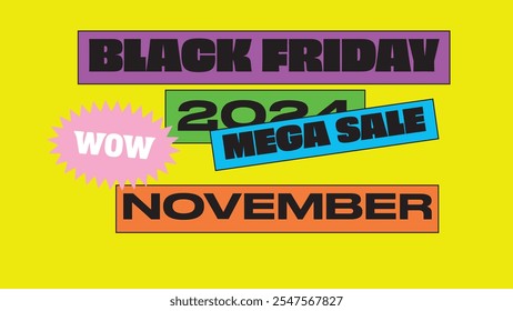 Pegatinas Black Friday Sale 2024