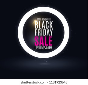 Black Friday Sale abstract background. Vector banners. Beautiful black Friday background. advertising sales in stores and on the site. vector illustration.