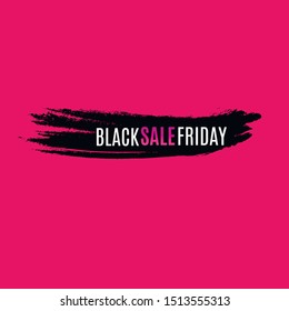 Black Friday Sale Abstract Background. Vector Banner. Poster or banner with open gift wrap paper and shopping icons concept.Vector illustration EPS10