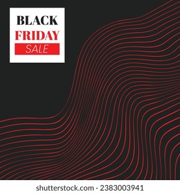 Black Friday Sale Abstract Background for Social Media