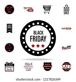 Black Friday Sale Abstract icon. black friday icons universal set for web and mobile